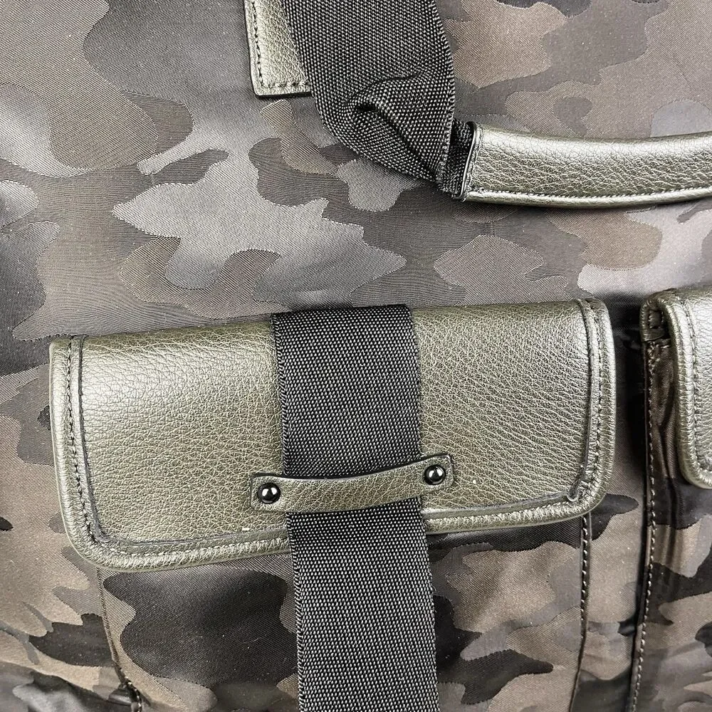 Aldo Messenger Tote Bag Camouflage Black Green Tactical Military Shoulder Strap